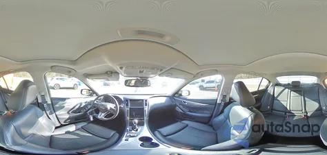 2019 Infiniti Q50 Luxe z USA, uszkodzony, nr VIN JN1EV7AP1KM542315